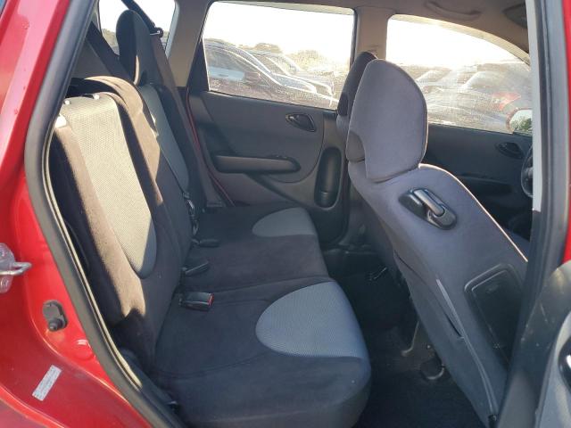 JHMGD38608S036699 - 2008 HONDA FIT SPORT RED photo 10
