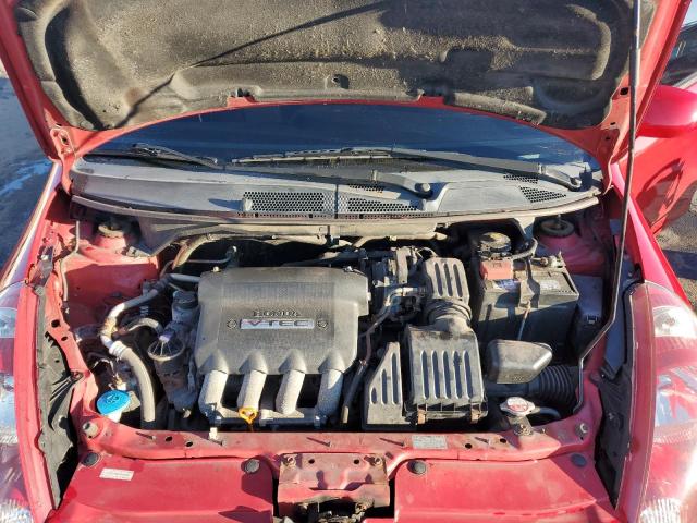 JHMGD38608S036699 - 2008 HONDA FIT SPORT RED photo 11