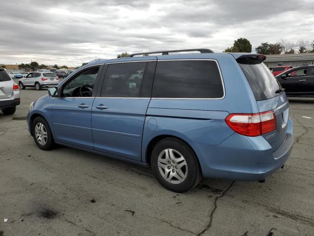 5FNRL38456B057246 - 2006 HONDA ODYSSEY EX BLUE photo 2