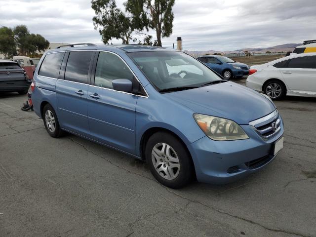 5FNRL38456B057246 - 2006 HONDA ODYSSEY EX BLUE photo 4