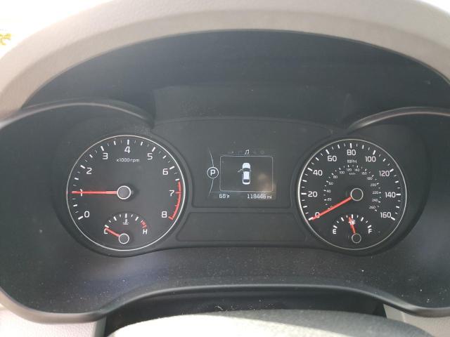 5XXGU4L3XGG072834 - 2016 KIA OPTIMA EX SILVER photo 9