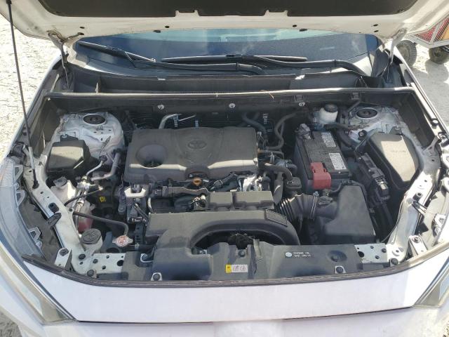 2T3W1RFV1MC088073 - 2021 TOYOTA RAV4 XLE WHITE photo 12