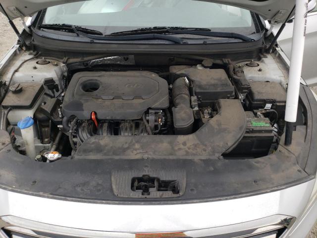 5NPE34AF2FH225264 - 2015 HYUNDAI SONATA SPORT SILVER photo 11