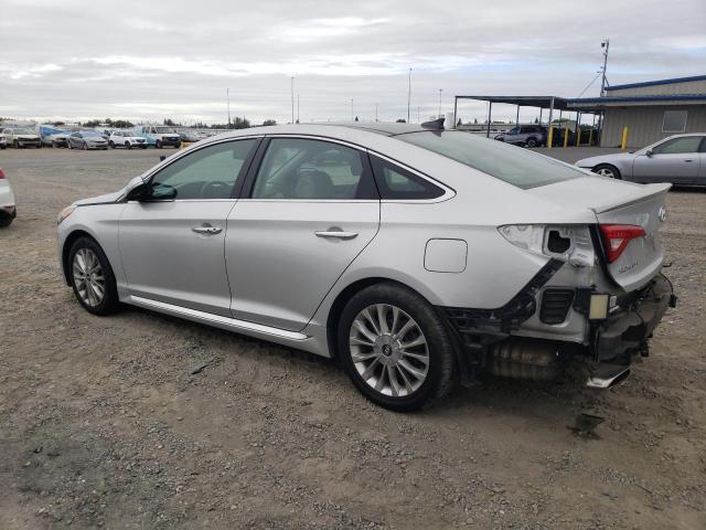 5NPE34AF2FH225264 - 2015 HYUNDAI SONATA SPORT SILVER photo 2