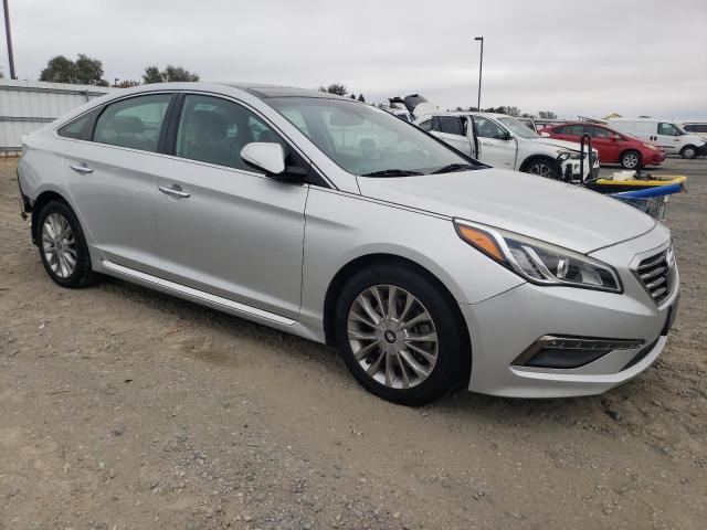 5NPE34AF2FH225264 - 2015 HYUNDAI SONATA SPORT SILVER photo 4