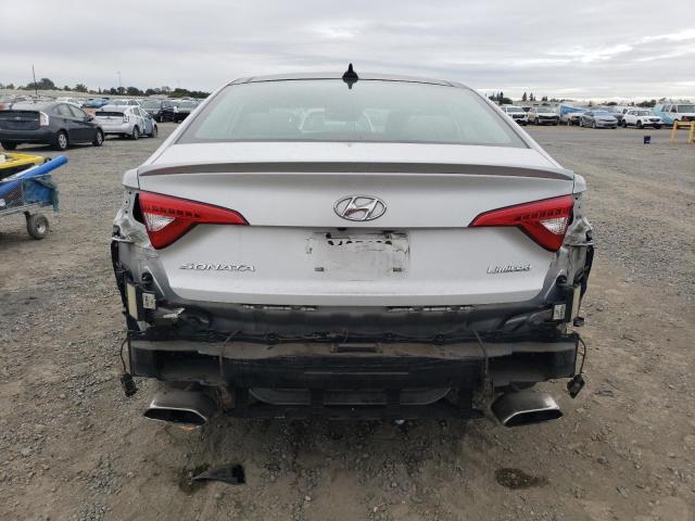 5NPE34AF2FH225264 - 2015 HYUNDAI SONATA SPORT SILVER photo 6