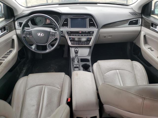 5NPE34AF2FH225264 - 2015 HYUNDAI SONATA SPORT SILVER photo 8