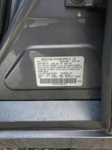 JN1EV7AR2JM443552 - 2018 INFINITI Q50 LUXE GRAY photo 12