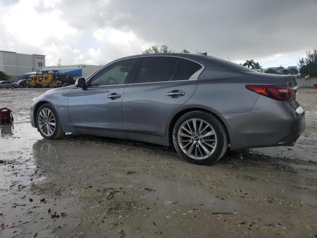 JN1EV7AR2JM443552 - 2018 INFINITI Q50 LUXE GRAY photo 2