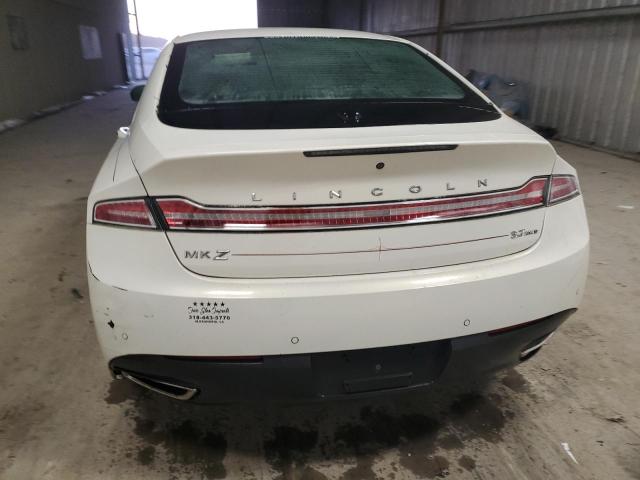3LN6L2JKXDR817877 - 2013 LINCOLN MKZ WHITE photo 6