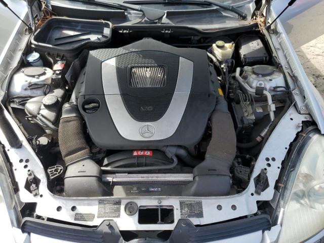 WDBWK56F26F107049 - 2006 MERCEDES-BENZ SLK 350 SILVER photo 11