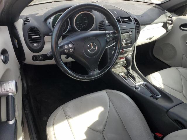 WDBWK56F26F107049 - 2006 MERCEDES-BENZ SLK 350 SILVER photo 8