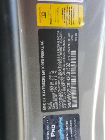 WMWWG9C30H3C81582 - 2017 MINI COOPER S ნაცრისფერი ფოტო 24