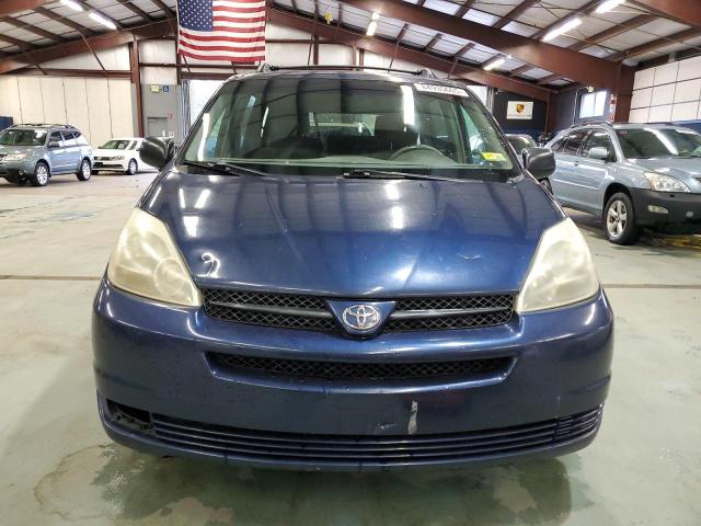 5TDBA23C05S048531 - 2005 TOYOTA SIENNA LE BLUE photo 5