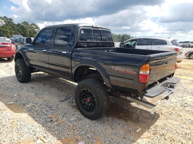 5TEGN92N11Z852694 - 2001 TOYOTA TACOMA DOUBLE CAB PRERUNNER BLACK photo 2