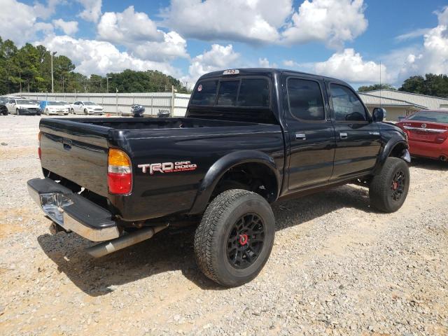 5TEGN92N11Z852694 - 2001 TOYOTA TACOMA DOUBLE CAB PRERUNNER BLACK photo 3