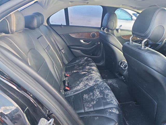 55SWF4KB1HU201285 - 2017 MERCEDES-BENZ C 300 4MATIC BLACK photo 10