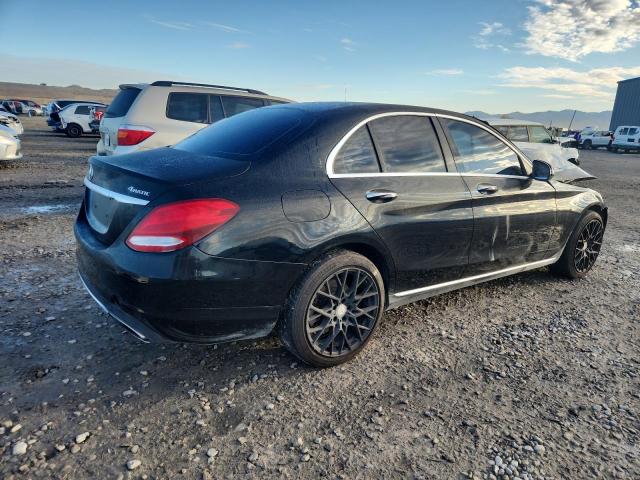 55SWF4KB1HU201285 - 2017 MERCEDES-BENZ C 300 4MATIC BLACK photo 3
