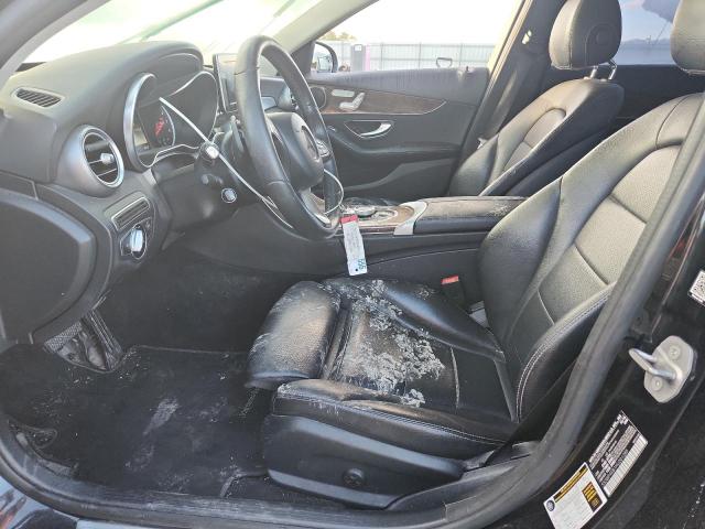 55SWF4KB1HU201285 - 2017 MERCEDES-BENZ C 300 4MATIC BLACK photo 7