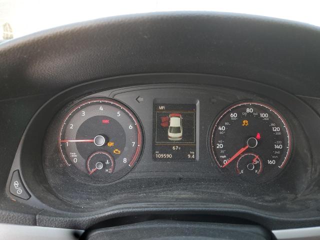 1VWSA7A34NC001016 - 2022 VOLKSWAGEN PASSAT SE أسود صورة 9