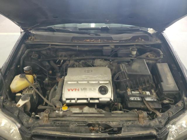 JTEEP21A840046357 - 2004 TOYOTA HIGHLANDER BLACK photo 12