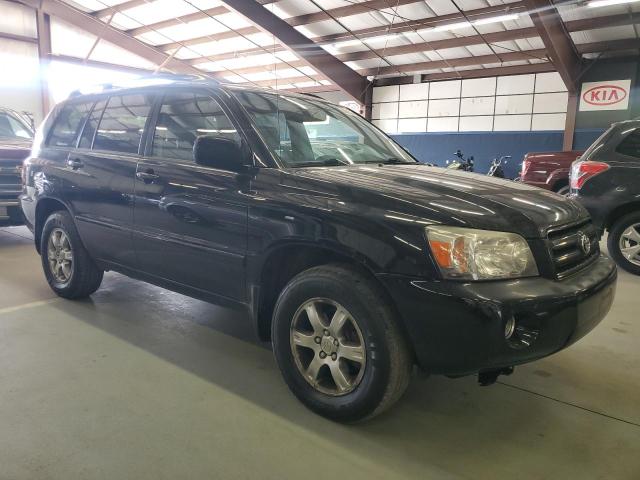 JTEEP21A840046357 - 2004 TOYOTA HIGHLANDER BLACK photo 4