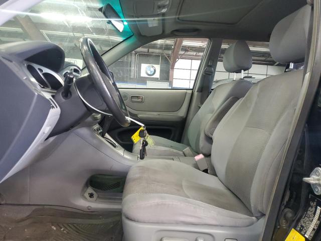 JTEEP21A840046357 - 2004 TOYOTA HIGHLANDER BLACK photo 7