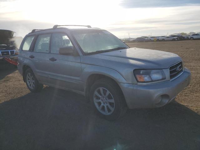 JF1SG65615H725951 - 2005 SUBARU FORESTER 2.5XS Argent photo 4