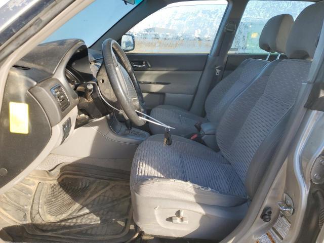 JF1SG65615H725951 - 2005 SUBARU FORESTER 2.5XS Argent photo 7