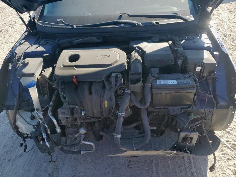 5NPE34AF8HH583066 - 2017 HYUNDAI SONATA SPORT BLUE photo 12