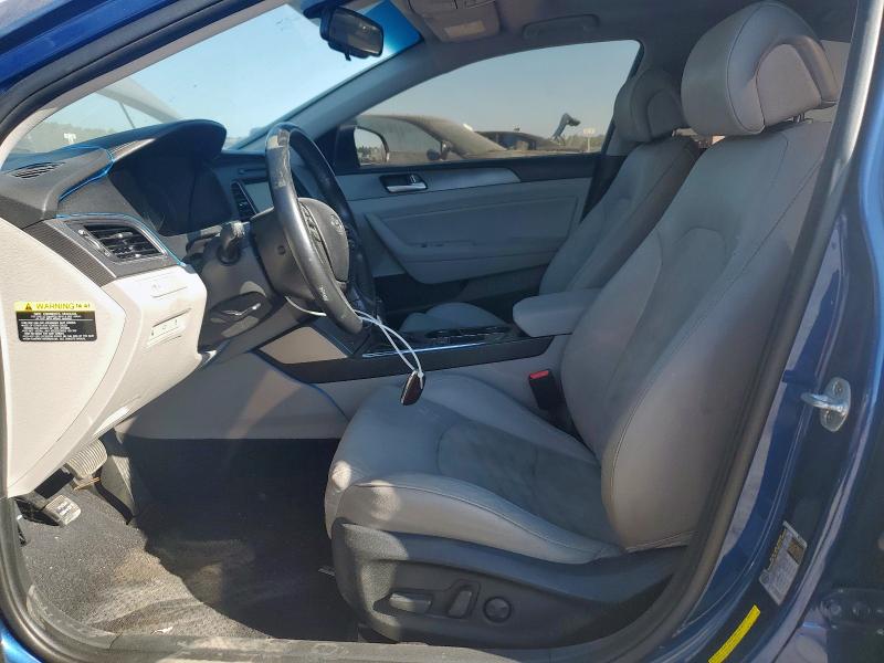 5NPE34AF8HH583066 - 2017 HYUNDAI SONATA SPORT BLUE photo 7