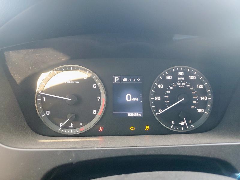 5NPE34AF8HH583066 - 2017 HYUNDAI SONATA SPORT BLUE photo 9