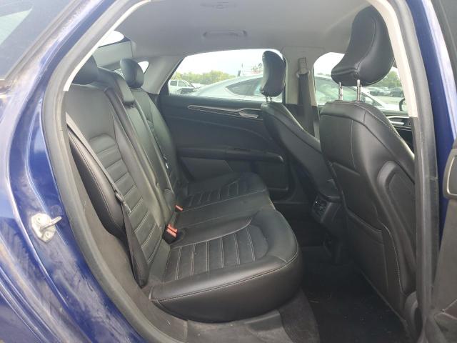 3FA6P0HD5FR293731 - 2015 FORD FUSION SE BLUE photo 10