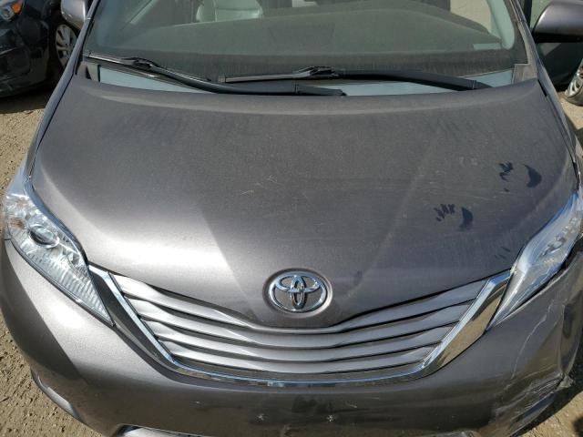 5TDDK3DC9FS101335 - 2015 TOYOTA SIENNA XLE 灰色 照片 12