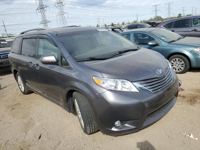 5TDDK3DC9FS101335 - 2015 TOYOTA SIENNA XLE 灰色 照片 4