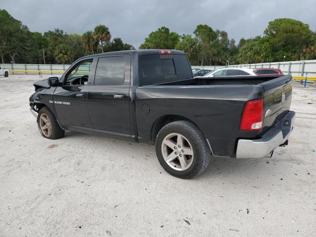 1D7RB1CT2BS635747 - 2011 DODGE RAM 1500 BLACK photo 2