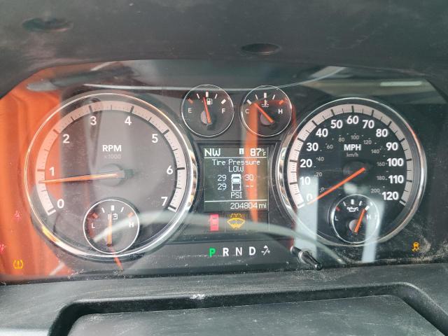 1D7RB1CT2BS635747 - 2011 DODGE RAM 1500 BLACK photo 9