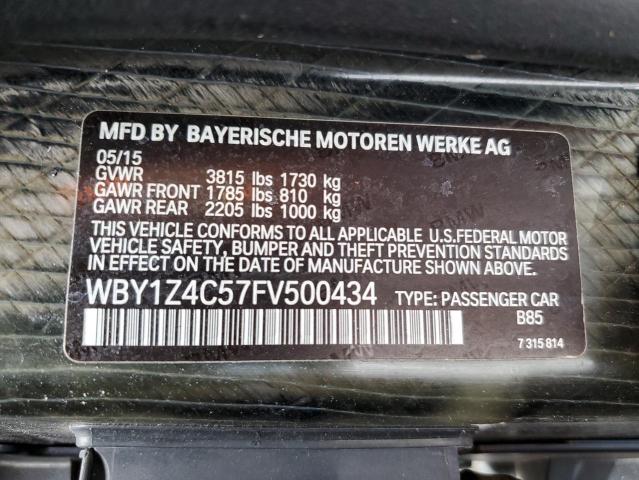 WBY1Z4C57FV500434 - 2015 BMW I3 REX 白色 照片 14