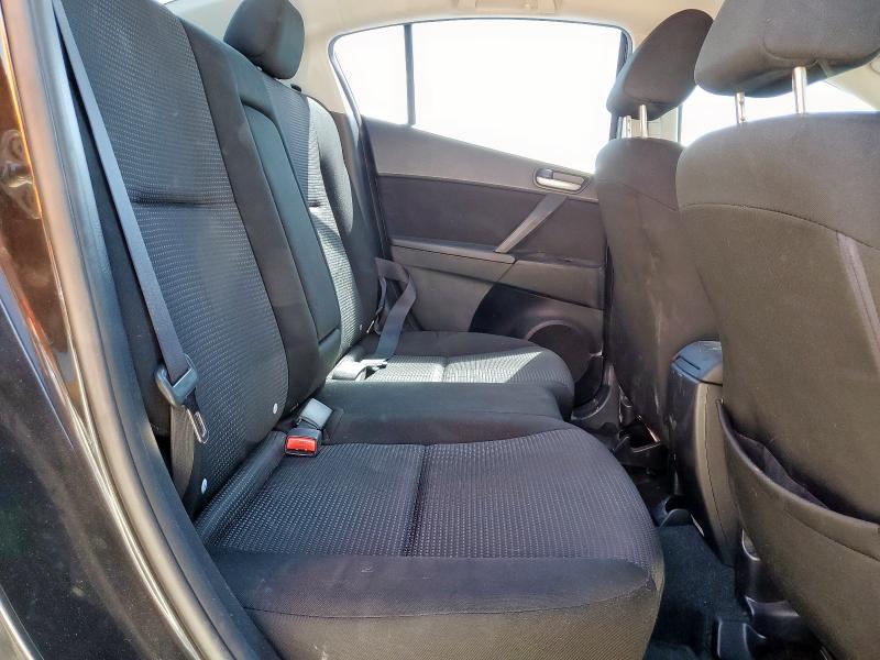 JM1BL1V70C1542788 - 2012 MAZDA 3 I 黑色 照片 10