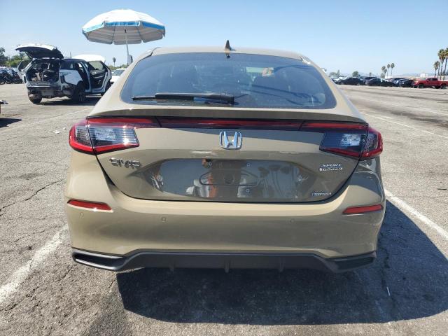 19XFL4H9XSE016860 - 2025 HONDA CIVIC SPORT TOURING BROWN photo 6