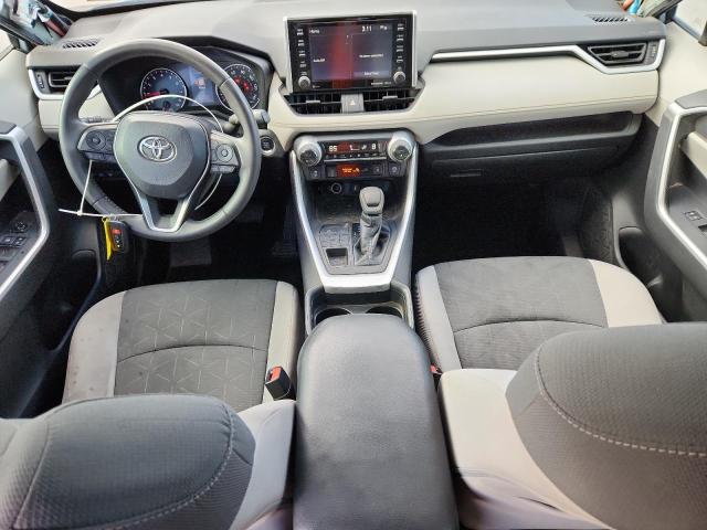 2T3P1RFV5LC087267 - 2020 TOYOTA RAV4 XLE GREEN photo 8