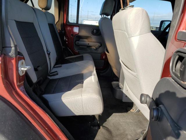 1J4BB3H16AL163425 - 2010 JEEP WRANGLER U SPORT BURGUNDY photo 11