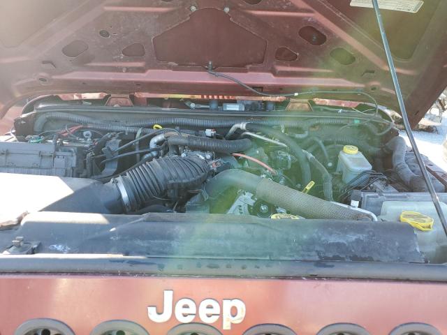 1J4BB3H16AL163425 - 2010 JEEP WRANGLER U SPORT BURGUNDY photo 12