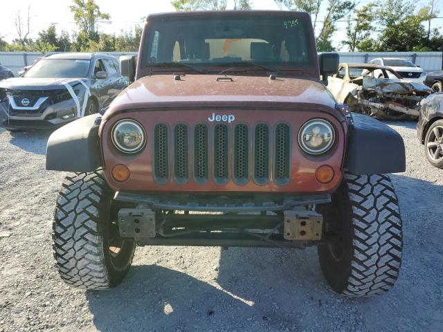 1J4BB3H16AL163425 - 2010 JEEP WRANGLER U SPORT BURGUNDY photo 5