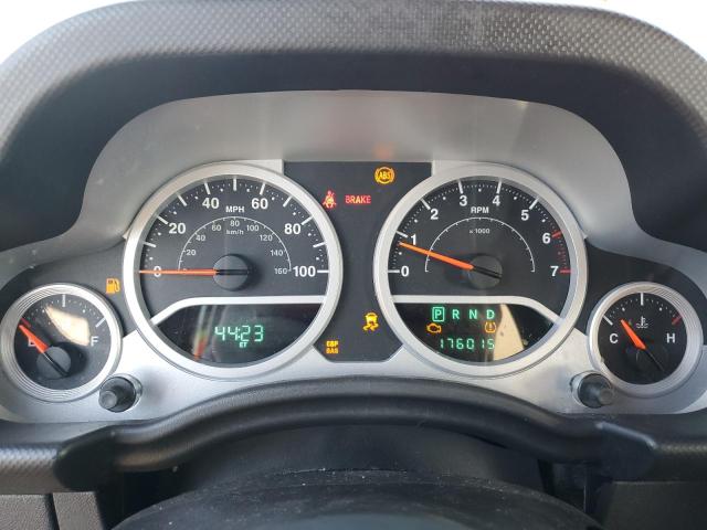 1J4BB3H16AL163425 - 2010 JEEP WRANGLER U SPORT BURGUNDY photo 9