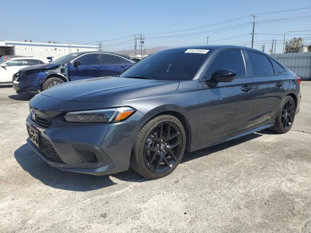 2HGFE2F54RH544389 - 2024 HONDA CIVIC SPORT GRAY photo 2