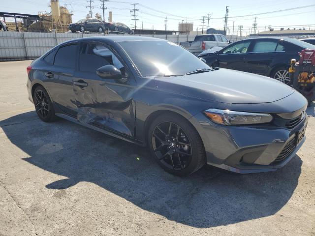 2HGFE2F54RH544389 - 2024 HONDA CIVIC SPORT GRAY photo 8