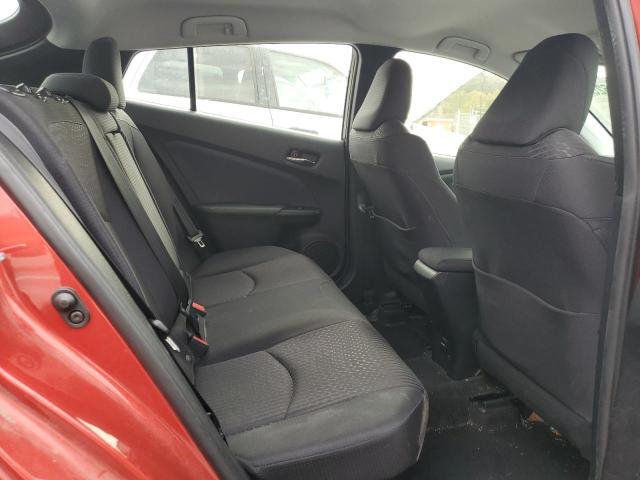 JTDKARFU6H3538524 - 2017 TOYOTA PRIUS ბურგუნდია ფოტო 10