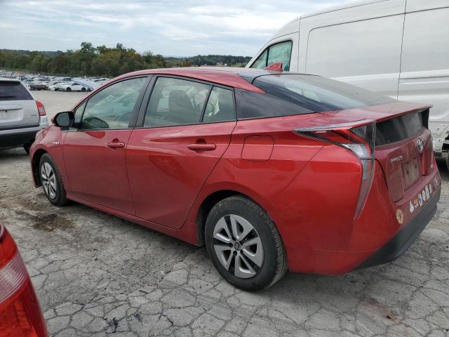 JTDKARFU6H3538524 - 2017 TOYOTA PRIUS ბურგუნდია ფოტო 2
