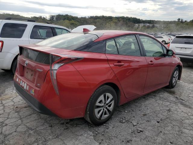 JTDKARFU6H3538524 - 2017 TOYOTA PRIUS ბურგუნდია ფოტო 3